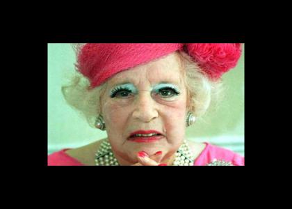 Barbara Cartland stares into your soul for a two-day
