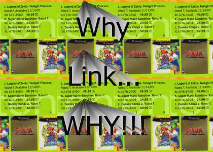 Link tricked us all with fake Twilight Princess adds...