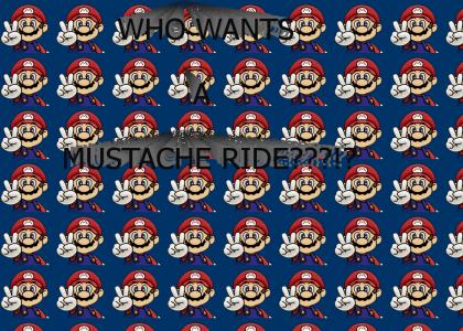 Who Wants a Mustache Ride?