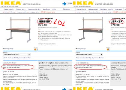 ikea is for wankers!!
