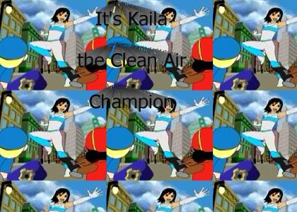 It's Kaila the Clean Air Champion