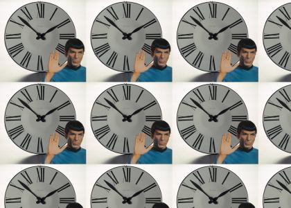 We're gonna Spock around the clock tonight!!!