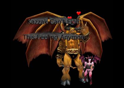 Dew Army: Warcraft-Kazzak in love