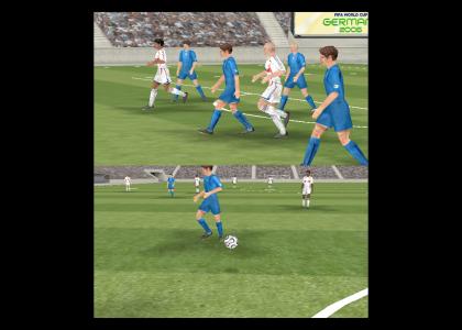 Epic Virtual Zidane Headbutt (With Materazzi Cam)