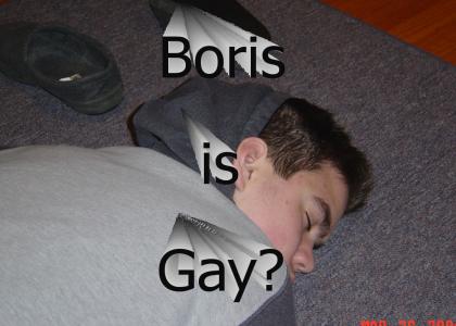 Boris is gay