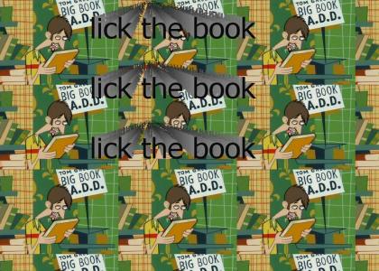 lick the book lick the book