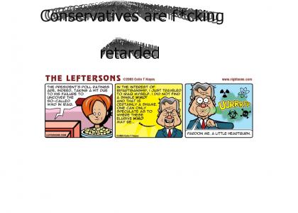 Introducing "The Leftersons" a political comic from a right wing perspective