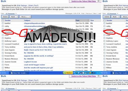 Amadeus? In MY Inbox?