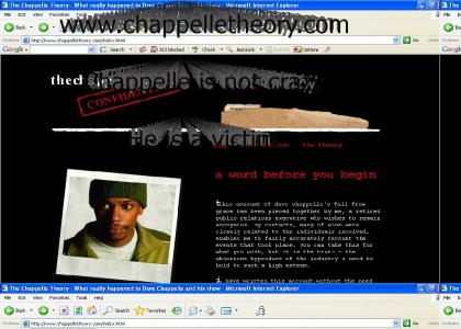 The Chappelle Theory