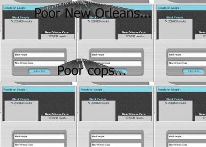 N.O. Cops Vs. Blacks