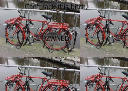 n*gg* CAN'T steal my bike