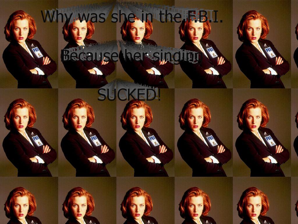 WhyScullyisintheFBI