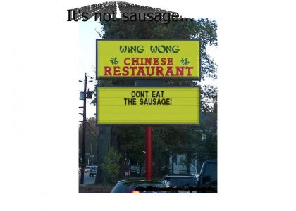 Chinese Resturant Sign