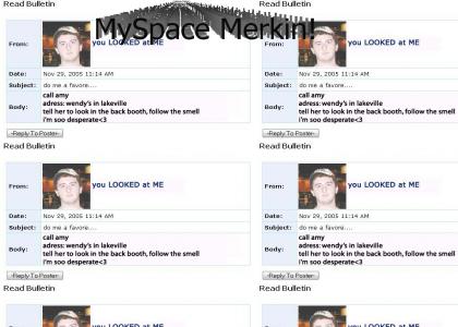 MySpace Suicide for Merkin?
