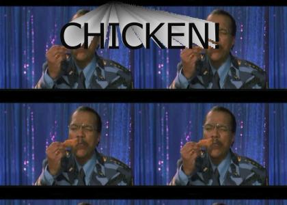 Billy Dee loves his chicken