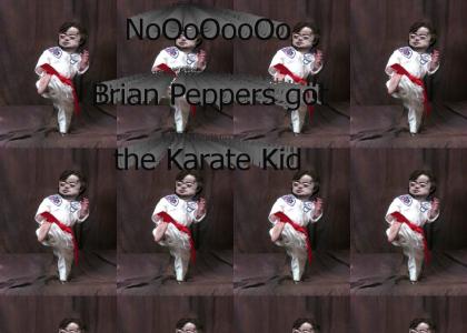 Brian Peppers  Does the Karate Kid Ohno.