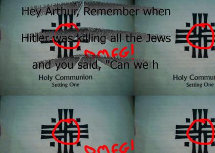 Secret Nazi Church Bulletin