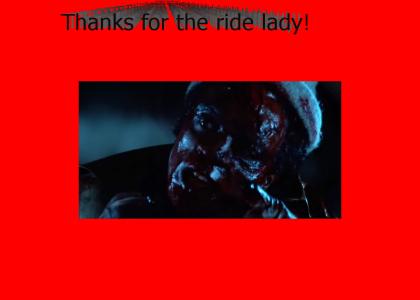 Thanks for the ride lady!