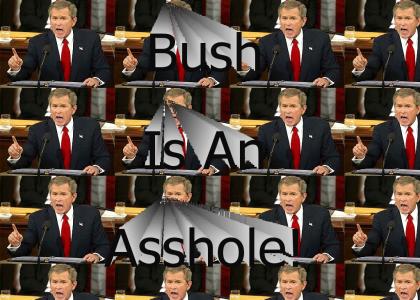 Bush Is An Asshole