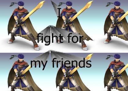 Ike fights for his friends