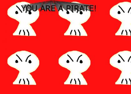 you are a pirate