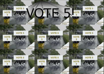 VOTE5TMND: Vote that 5!