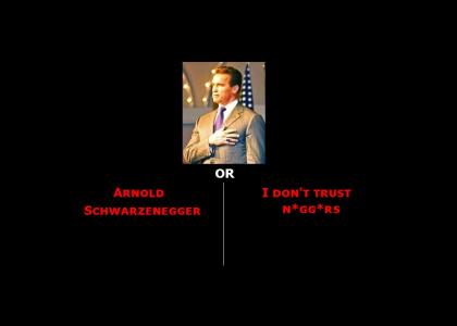 Schwarzenegger's racist name!