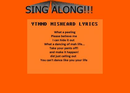 What a Feeling misheard lyrics!!!