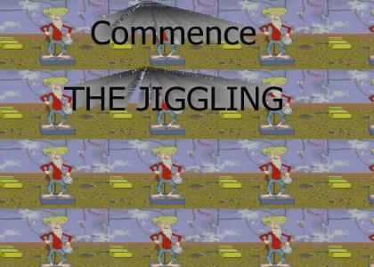Commence the jiggling