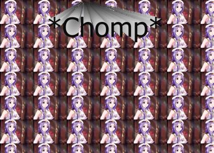 *Chomp* Anime Benny hill
