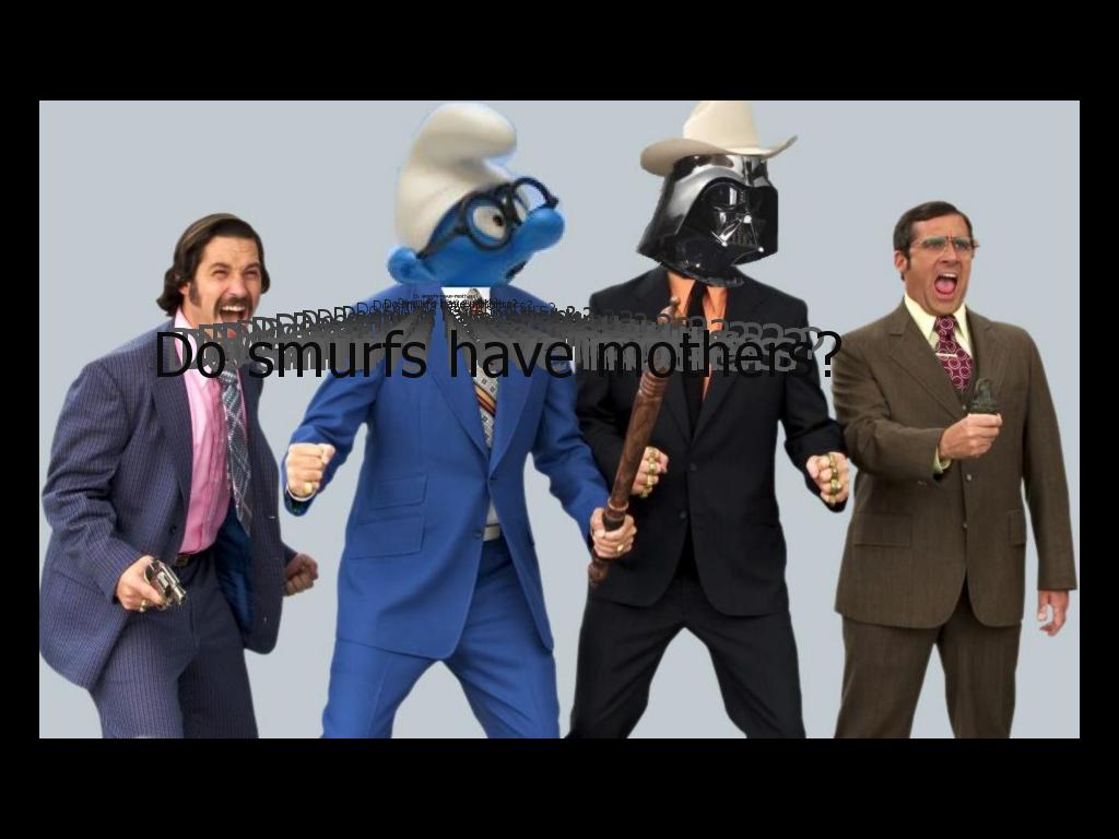 vadervsmantoothwithsmurf