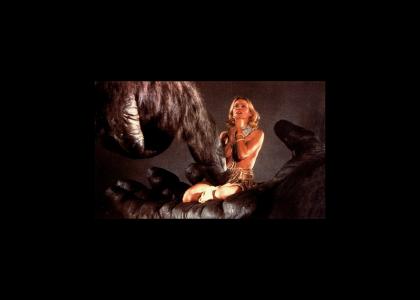 Jessica Lang Gets Fingered by King Kong