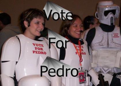 Vote for Pedro!