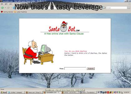 Santa drinks what?!?!?