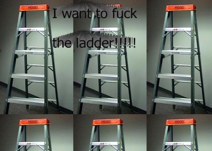 I came to fuck the ladder!