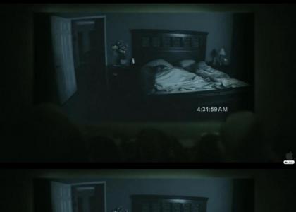 Paranormal activity (the whole movie! SPOILERS!!!!!)