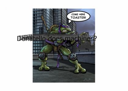 Donatello is a Perv.