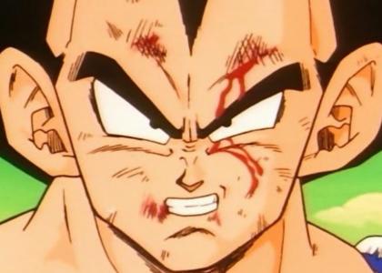 Vegeta.... stares into your soul