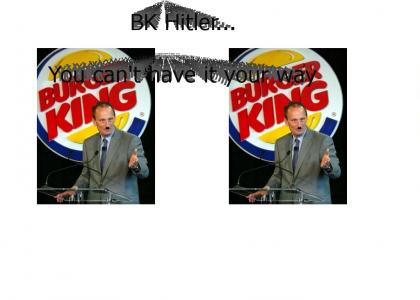Burger King Nazi