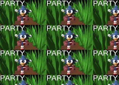 Sonic Party's Hard!