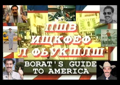 Borat's Guide to America