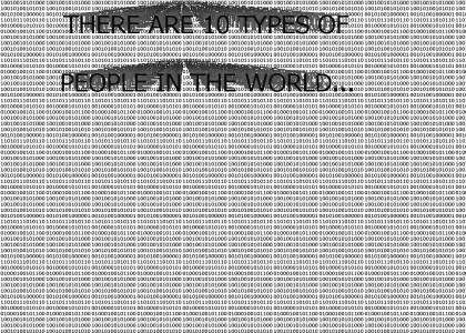 How many types of people are there?