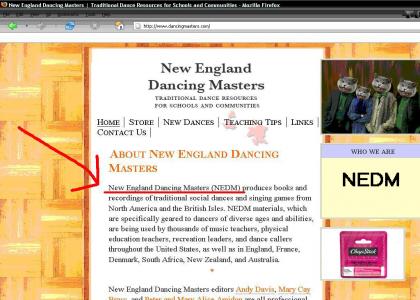 NEDM (New England Dancing Masters)?
