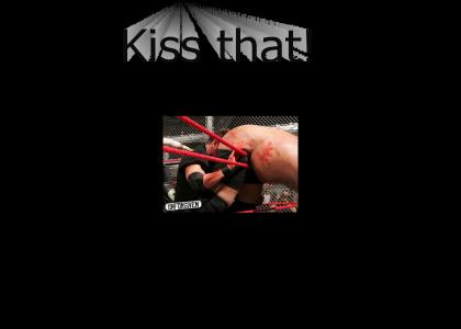 Vince McMahon kisses a big ass