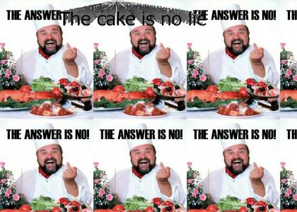 Is there  cake?