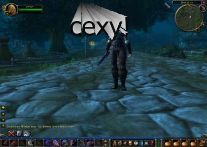 oooh hot chick on wow