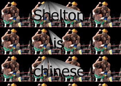 Shelton Benjamin turns chinese