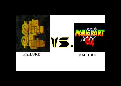 The Price is Right failure VS. Mario Kart 64 failure