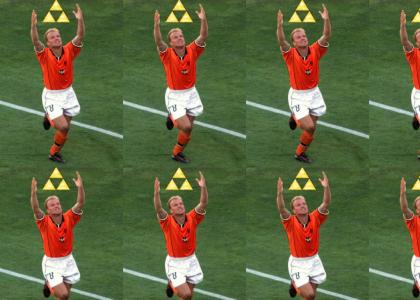 Dennis Bergkamp got the Triforce!