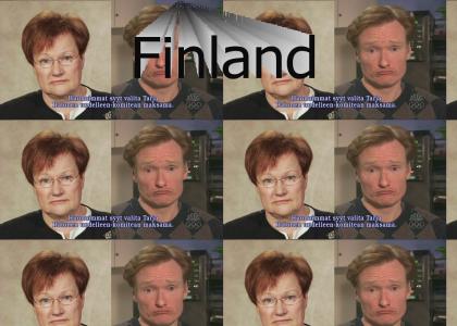 Conan is Presidant of Finland